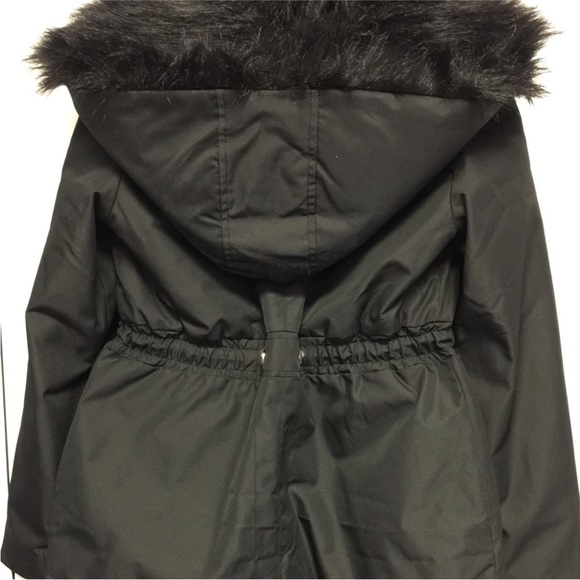 Ted Baker London parka jacket size 2 *the hoods fur needs brushed out - Picture 4 of 11